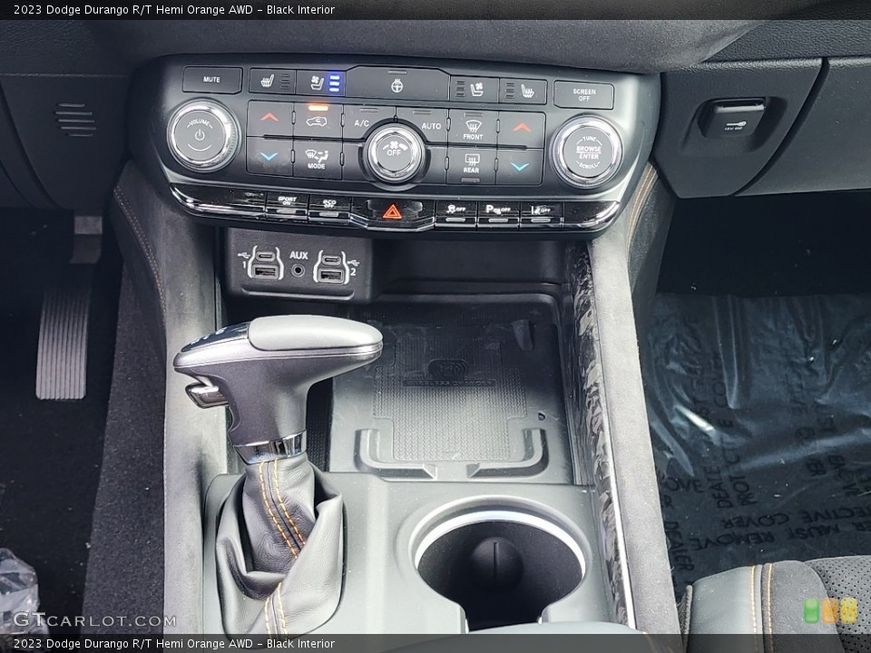 Black Interior Transmission for the 2023 Dodge Durango R/T Hemi Orange AWD #146551099