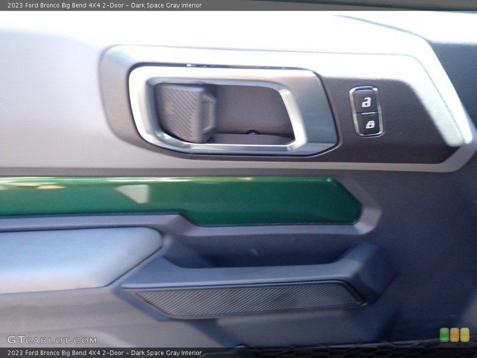 Dark Space Gray Interior Door Panel for the 2023 Ford Bronco Big Bend 4X4 2-Door #146551708