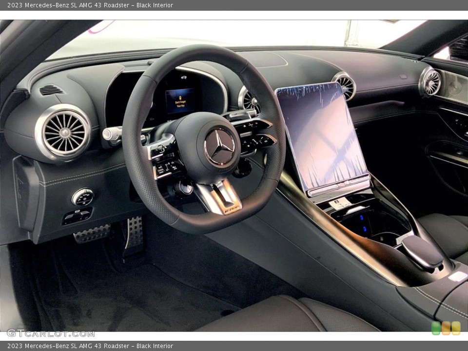Black Interior Dashboard for the 2023 Mercedes-Benz SL AMG 43 Roadster #146551741