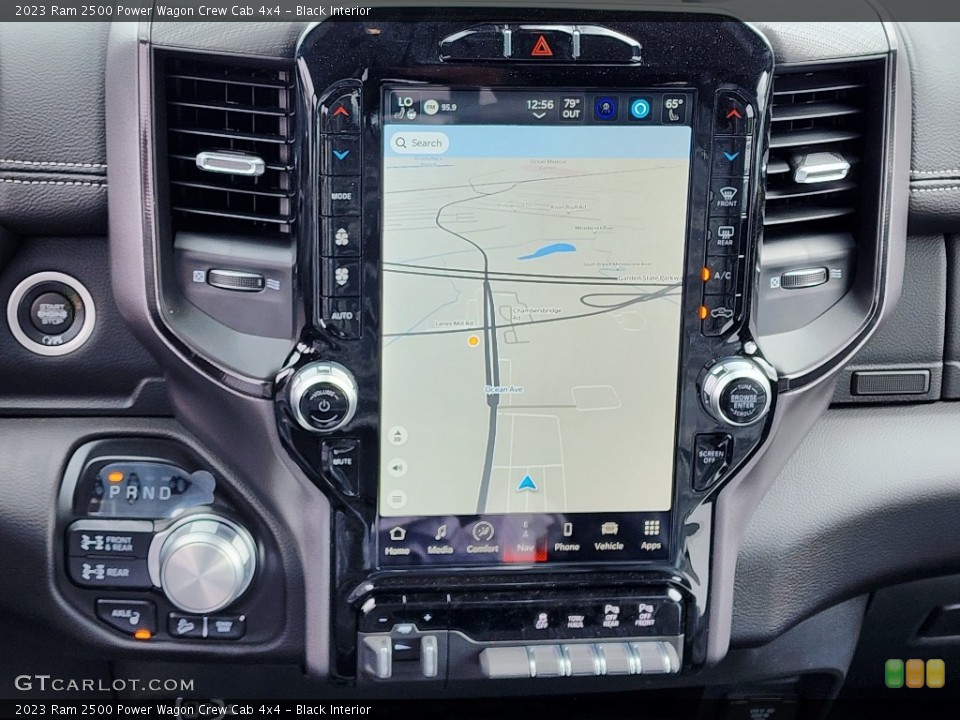Black Interior Navigation for the 2023 Ram 2500 Power Wagon Crew Cab 4x4 #146551753