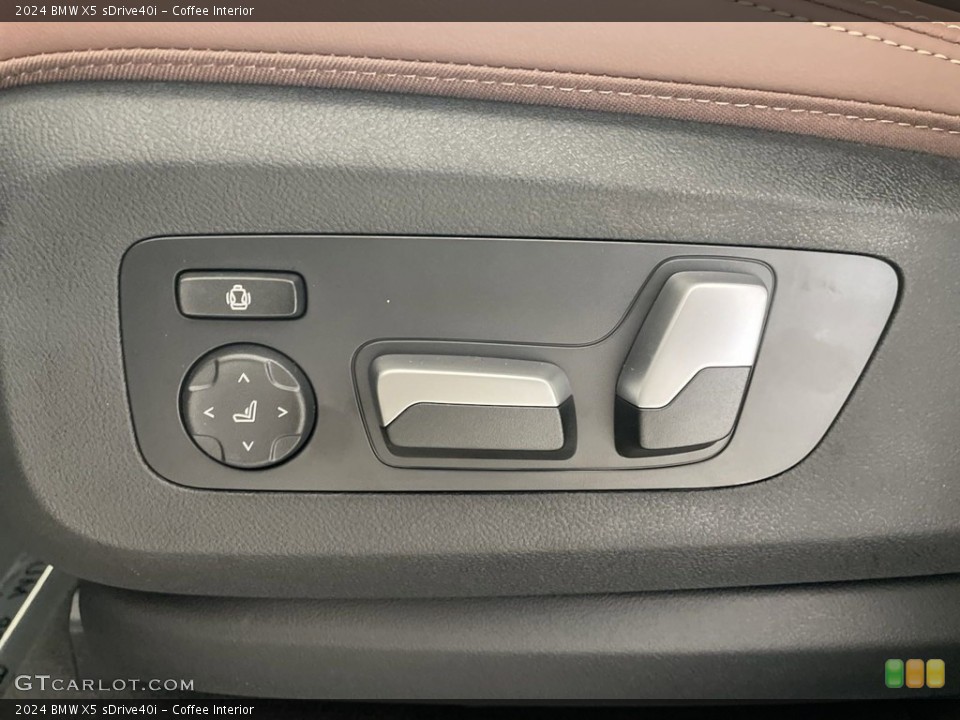 Coffee Interior Front Seat for the 2024 BMW X5 sDrive40i #146552491