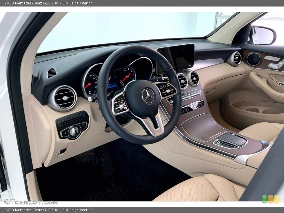 Silk Beige Interior Front Seat for the 2020 Mercedes-Benz GLC 300 #146552797