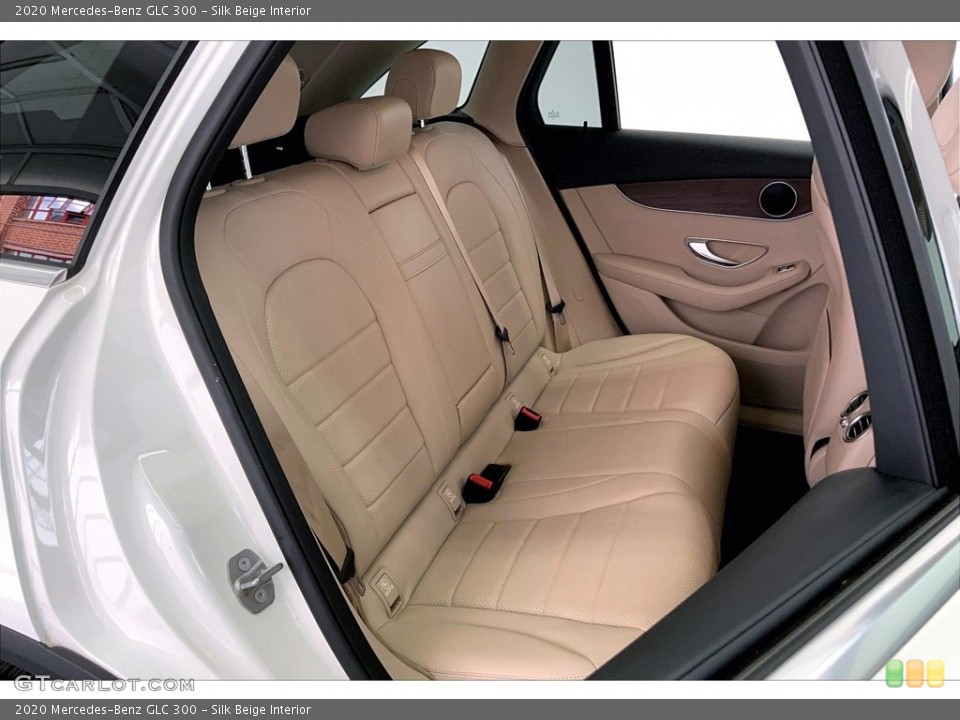 Silk Beige Interior Rear Seat for the 2020 Mercedes-Benz GLC 300 #146552851