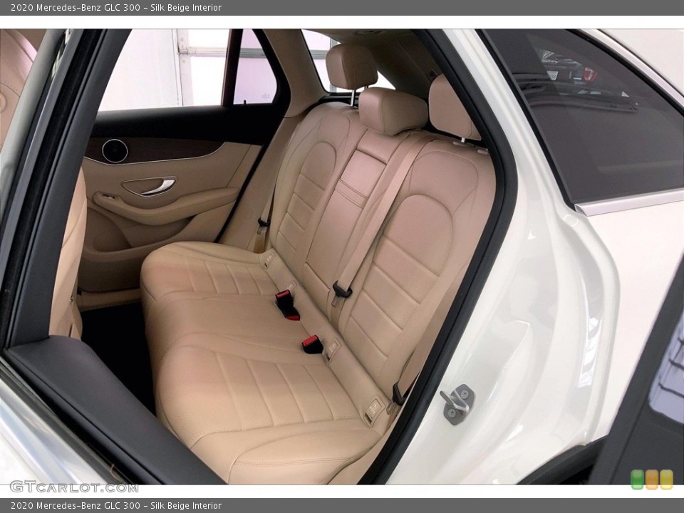 Silk Beige Interior Rear Seat for the 2020 Mercedes-Benz GLC 300 #146552863