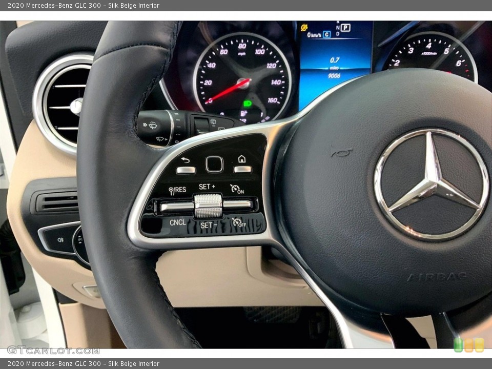 Silk Beige Interior Steering Wheel for the 2020 Mercedes-Benz GLC 300 #146552872