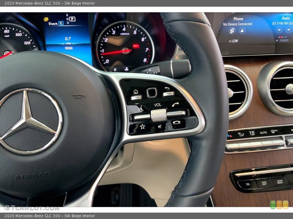 Silk Beige Interior Steering Wheel for the 2020 Mercedes-Benz GLC 300 #146552875
