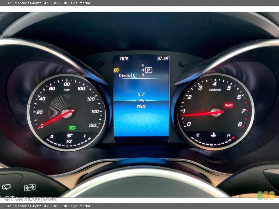 Silk Beige Interior Gauges for the 2020 Mercedes-Benz GLC 300 #146552878