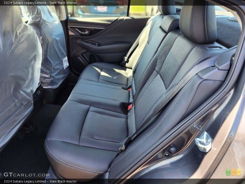 Slate Black Interior Rear Seat for the 2024 Subaru Legacy Limited #146553395