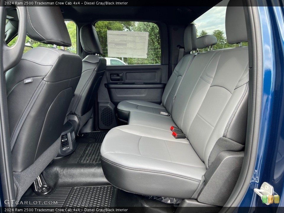 Diesel Gray/Black Interior Rear Seat for the 2024 Ram 2500 Tradesman Crew Cab 4x4 #146553620