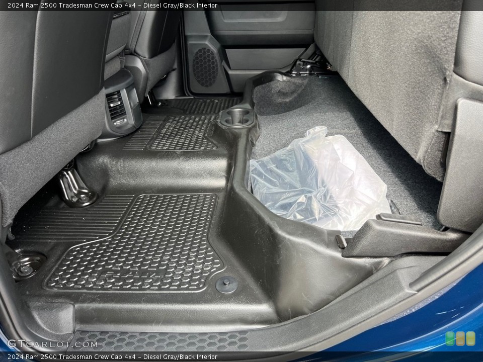 Diesel Gray/Black Interior Rear Seat for the 2024 Ram 2500 Tradesman Crew Cab 4x4 #146553641