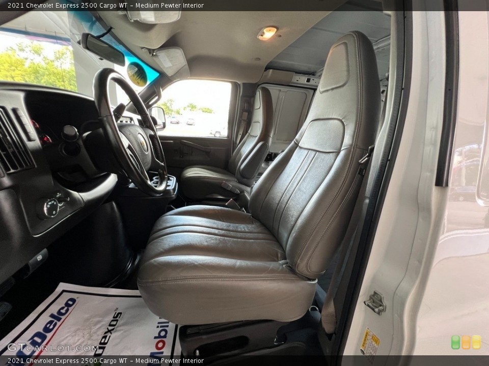 Medium Pewter 2021 Chevrolet Express Interiors