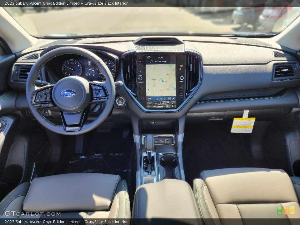 Gray/Slate Black Interior Photo for the 2023 Subaru Ascent Onyx Edition Limited #146554544