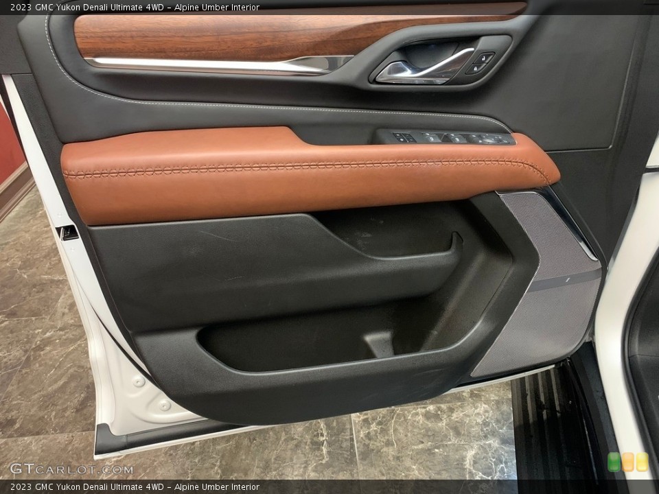 Alpine Umber Interior Door Panel for the 2023 GMC Yukon Denali Ultimate 4WD #146554706