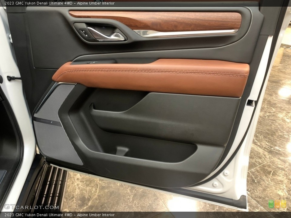 Alpine Umber Interior Door Panel for the 2023 GMC Yukon Denali Ultimate 4WD #146554751