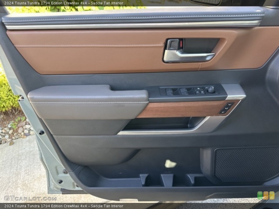 Saddle Tan Interior Door Panel for the 2024 Toyota Tundra 1794 Edition CrewMax 4x4 #146555255