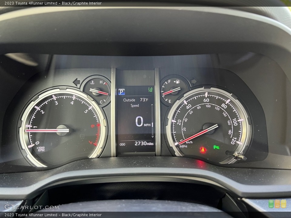 Black/Graphite Interior Gauges for the 2023 Toyota 4Runner Limited #146555384