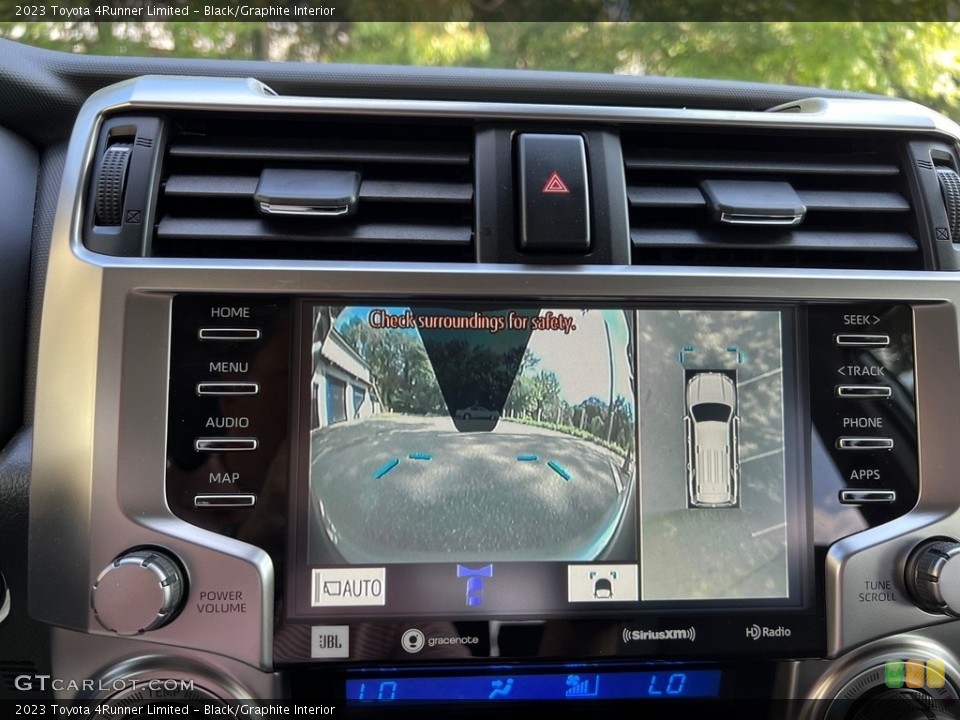 Black/Graphite Interior Controls for the 2023 Toyota 4Runner Limited #146555459