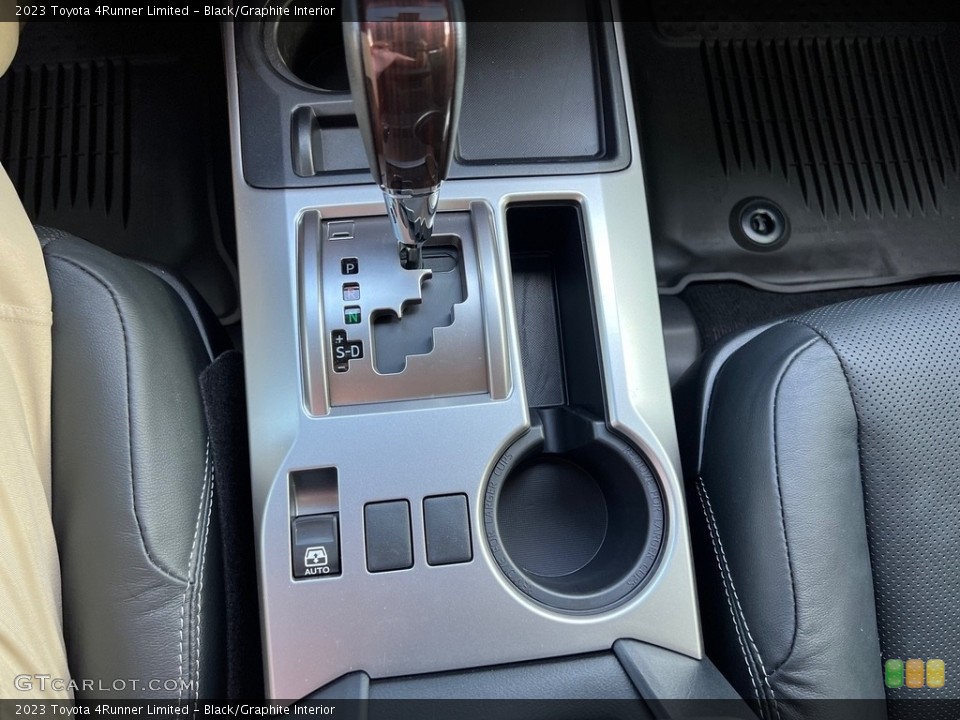 Black/Graphite Interior Transmission for the 2023 Toyota 4Runner Limited #146555549