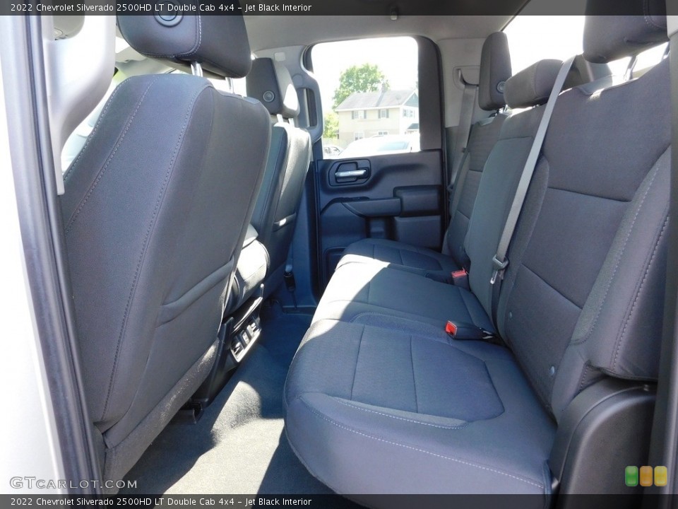 Jet Black Interior Rear Seat for the 2022 Chevrolet Silverado 2500HD LT Double Cab 4x4 #146555819