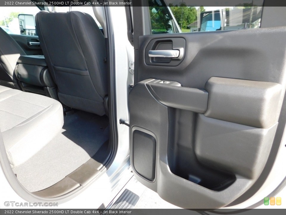 Jet Black Interior Door Panel for the 2022 Chevrolet Silverado 2500HD LT Double Cab 4x4 #146555849