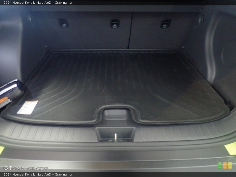 Gray Interior Trunk for the 2024 Hyundai Kona Limited AWD #146556455