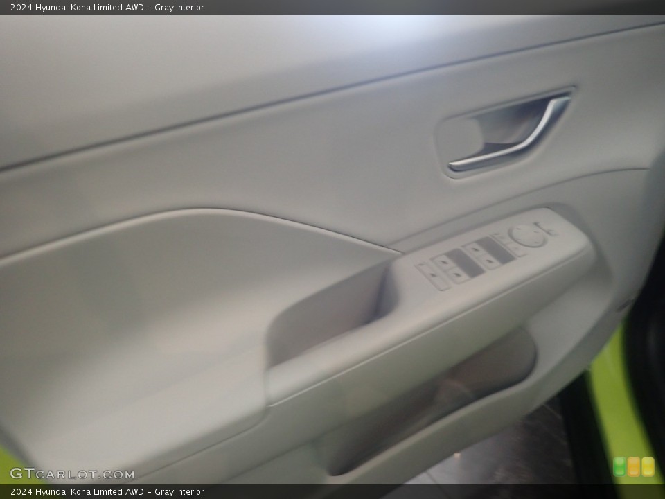Gray Interior Door Panel for the 2024 Hyundai Kona Limited AWD #146556629