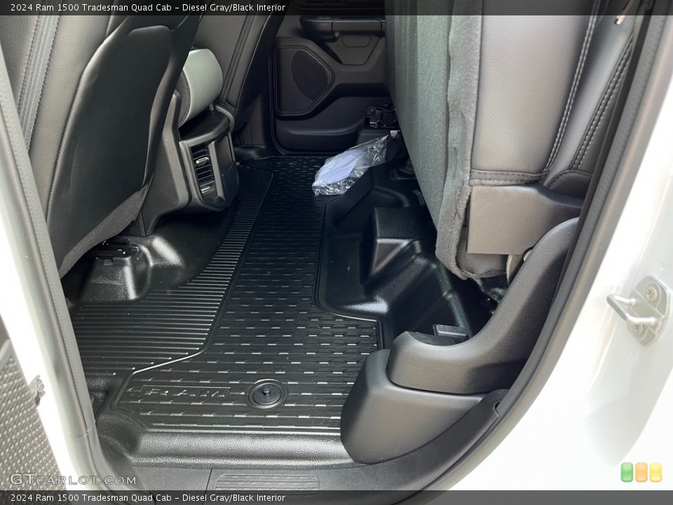 Diesel Gray/Black Interior Rear Seat for the 2024 Ram 1500 Tradesman Quad Cab #146556758