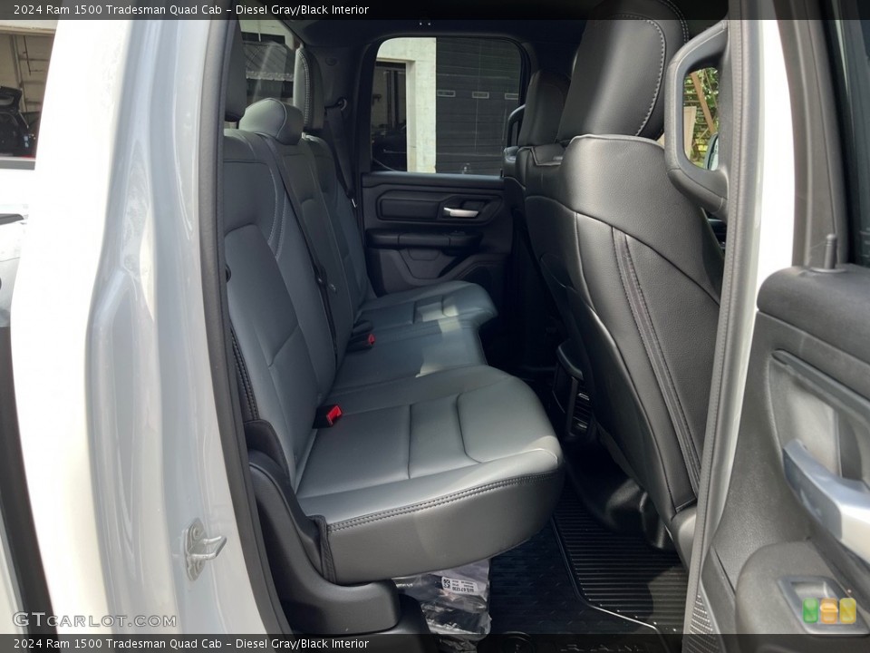 Diesel Gray/Black Interior Rear Seat for the 2024 Ram 1500 Tradesman Quad Cab #146556779