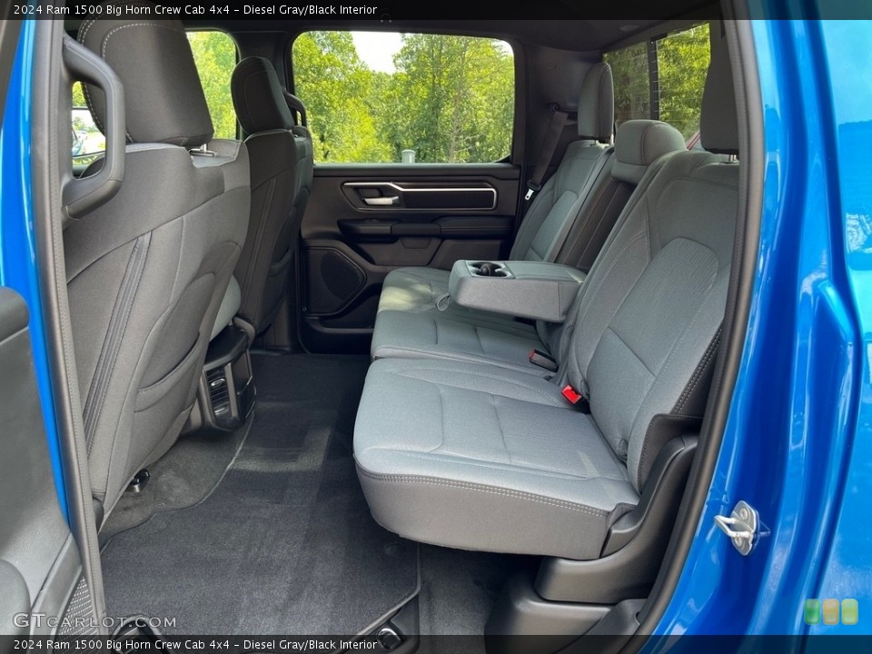 Diesel Gray/Black Interior Rear Seat for the 2024 Ram 1500 Big Horn Crew Cab 4x4 #146557451