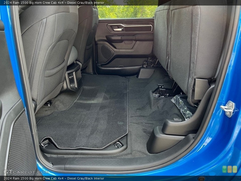 Diesel Gray/Black Interior Rear Seat for the 2024 Ram 1500 Big Horn Crew Cab 4x4 #146557472