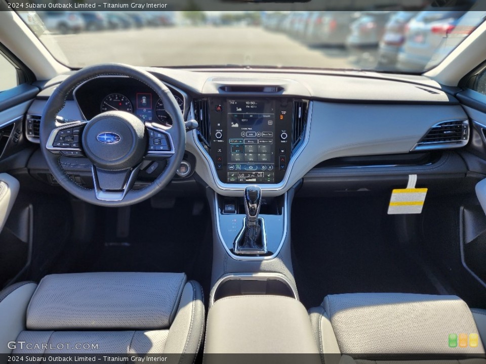 Titanium Gray Interior Photo for the 2024 Subaru Outback Limited #146557865