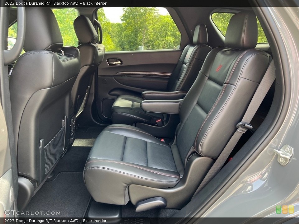Black Interior Rear Seat for the 2023 Dodge Durango R/T Blacktop AWD #146558282