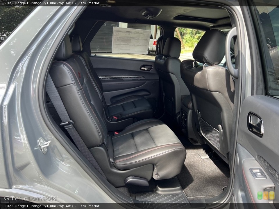 Black Interior Rear Seat for the 2023 Dodge Durango R/T Blacktop AWD #146558450