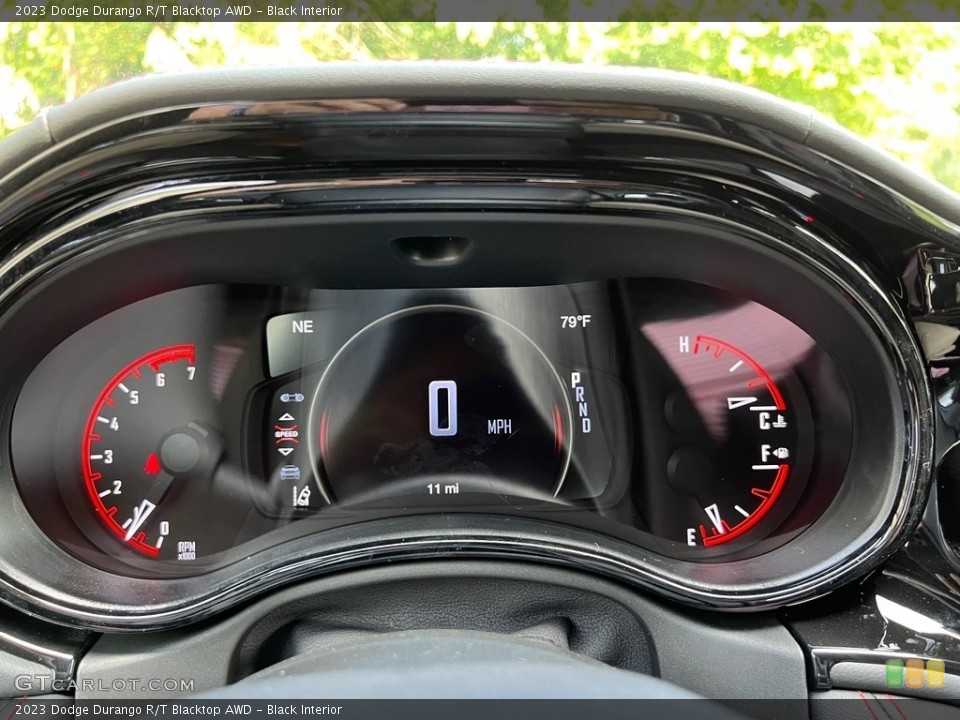 Black Interior Gauges for the 2023 Dodge Durango R/T Blacktop AWD #146558522