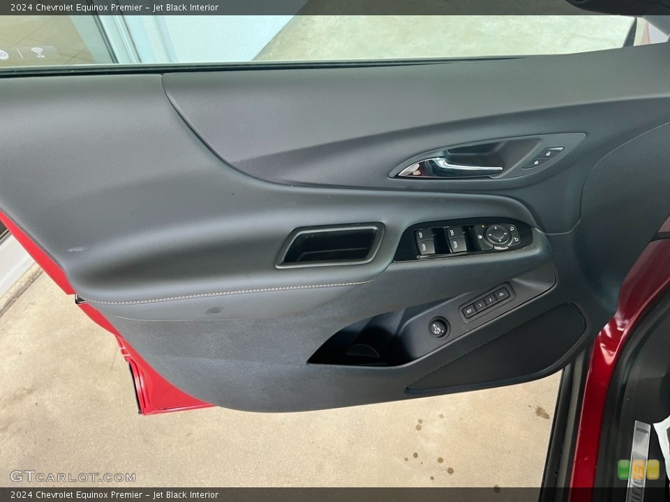 Jet Black Interior Door Panel for the 2024 Chevrolet Equinox Premier #146558921
