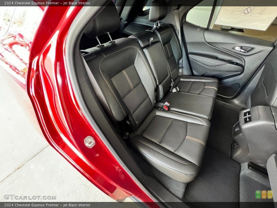 Jet Black Interior Rear Seat for the 2024 Chevrolet Equinox Premier #146559092