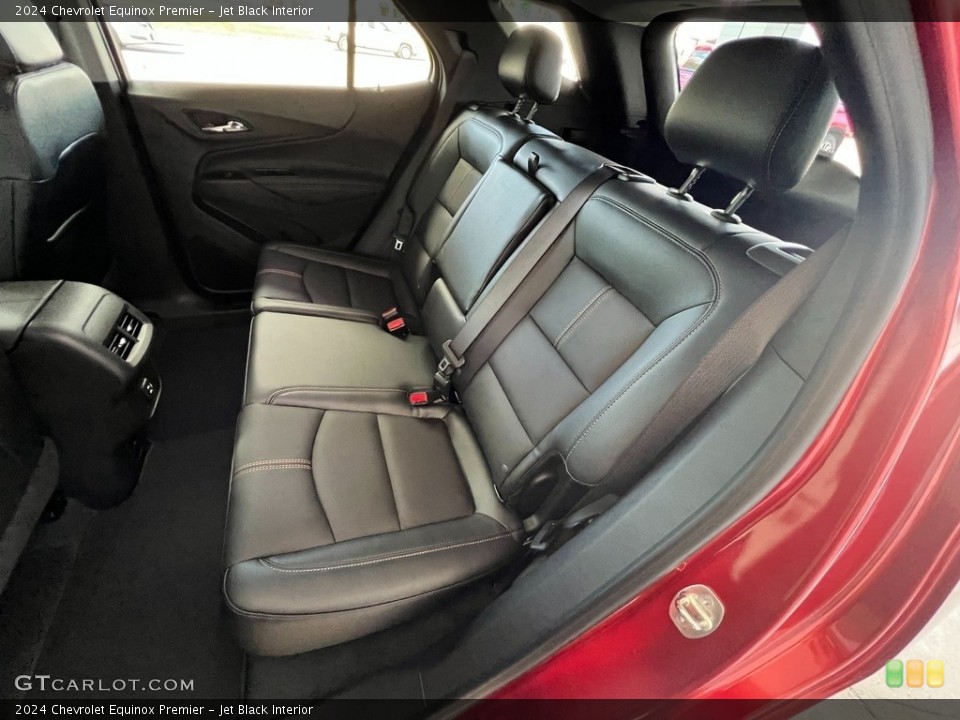 Jet Black Interior Rear Seat for the 2024 Chevrolet Equinox Premier #146559107