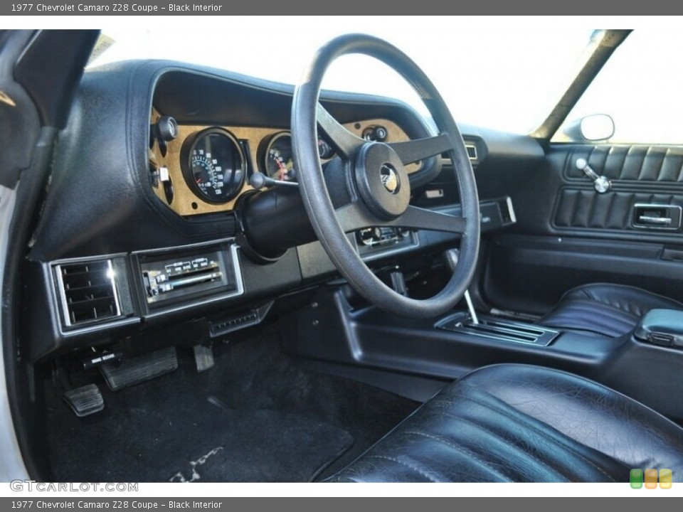 Black Interior Dashboard for the 1977 Chevrolet Camaro Z28 Coupe #146559821
