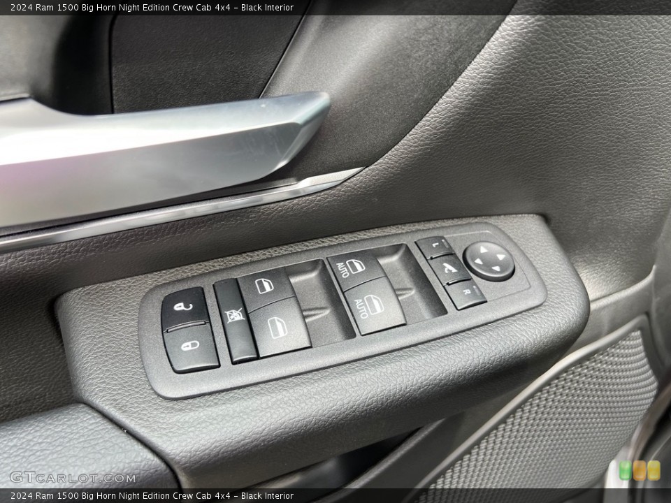 Black Interior Door Panel for the 2024 Ram 1500 Big Horn Night Edition Crew Cab 4x4 #146559933