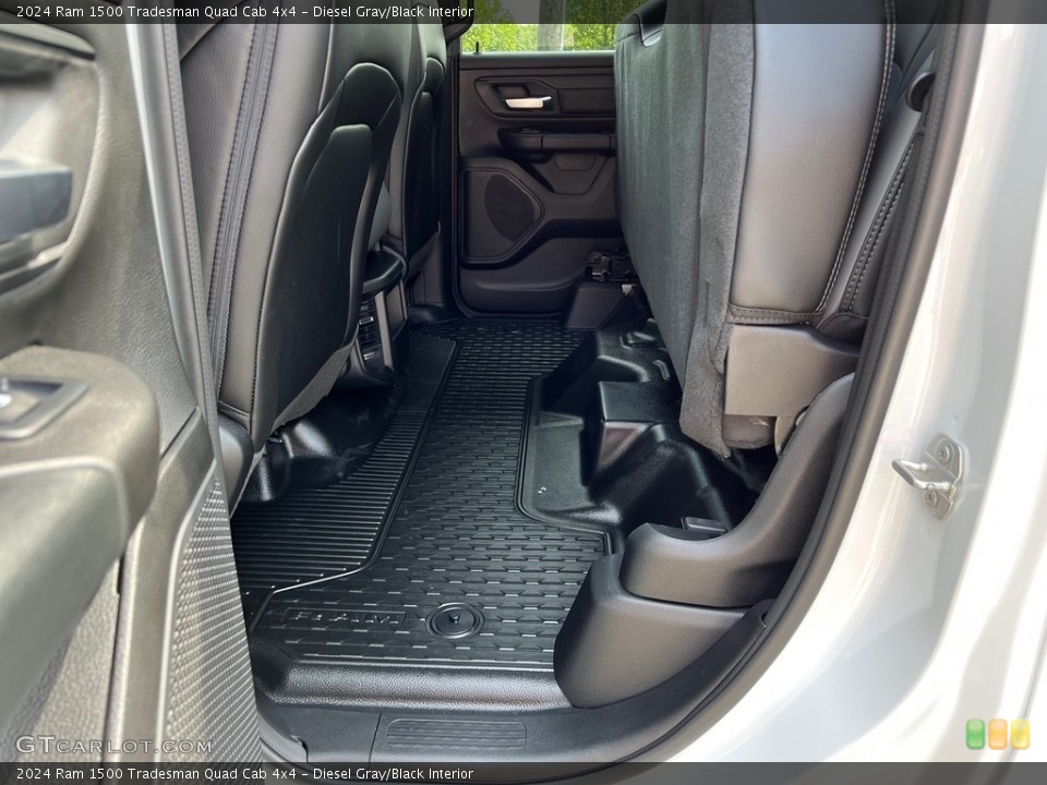 Diesel Gray/Black Interior Rear Seat for the 2024 Ram 1500 Tradesman Quad Cab 4x4 #146560457