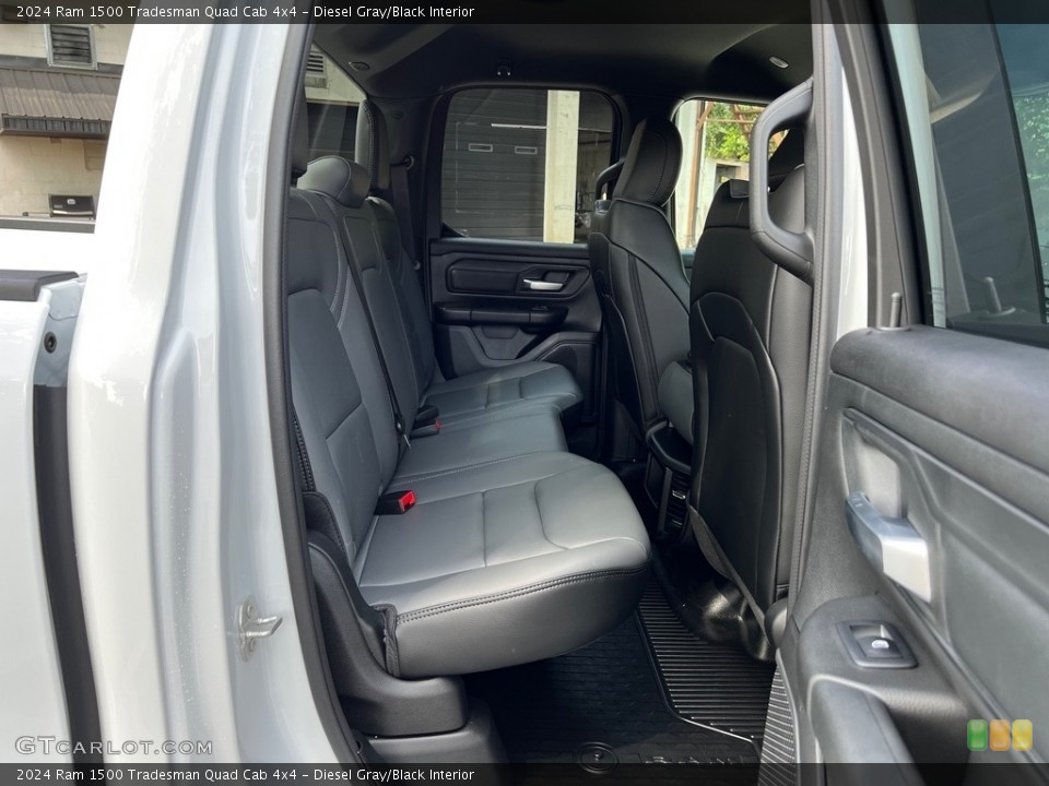 Diesel Gray/Black Interior Rear Seat for the 2024 Ram 1500 Tradesman Quad Cab 4x4 #146560460