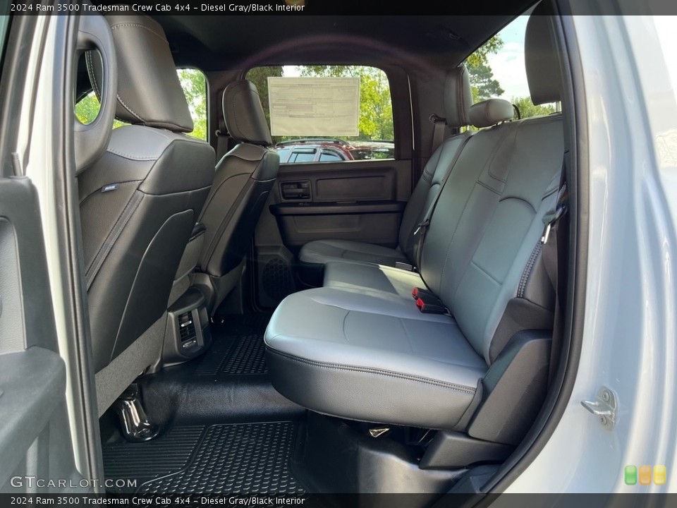Diesel Gray/Black Interior Rear Seat for the 2024 Ram 3500 Tradesman Crew Cab 4x4 #146560538
