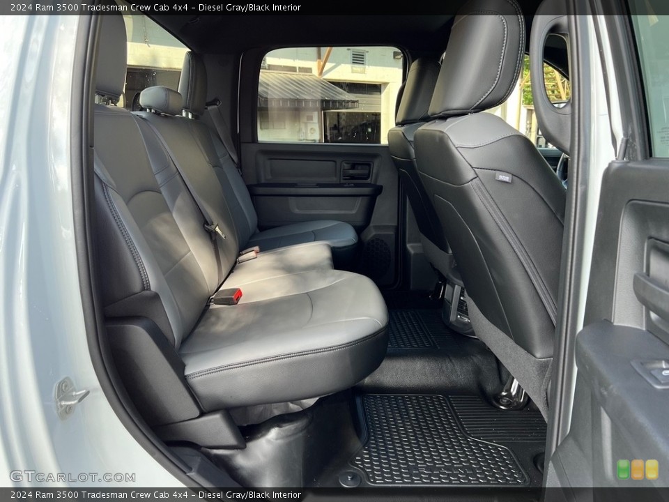 Diesel Gray/Black Interior Rear Seat for the 2024 Ram 3500 Tradesman Crew Cab 4x4 #146560544