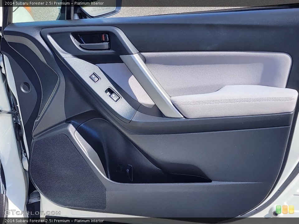 Platinum Interior Door Panel for the 2014 Subaru Forester 2.5i Premium #146561149