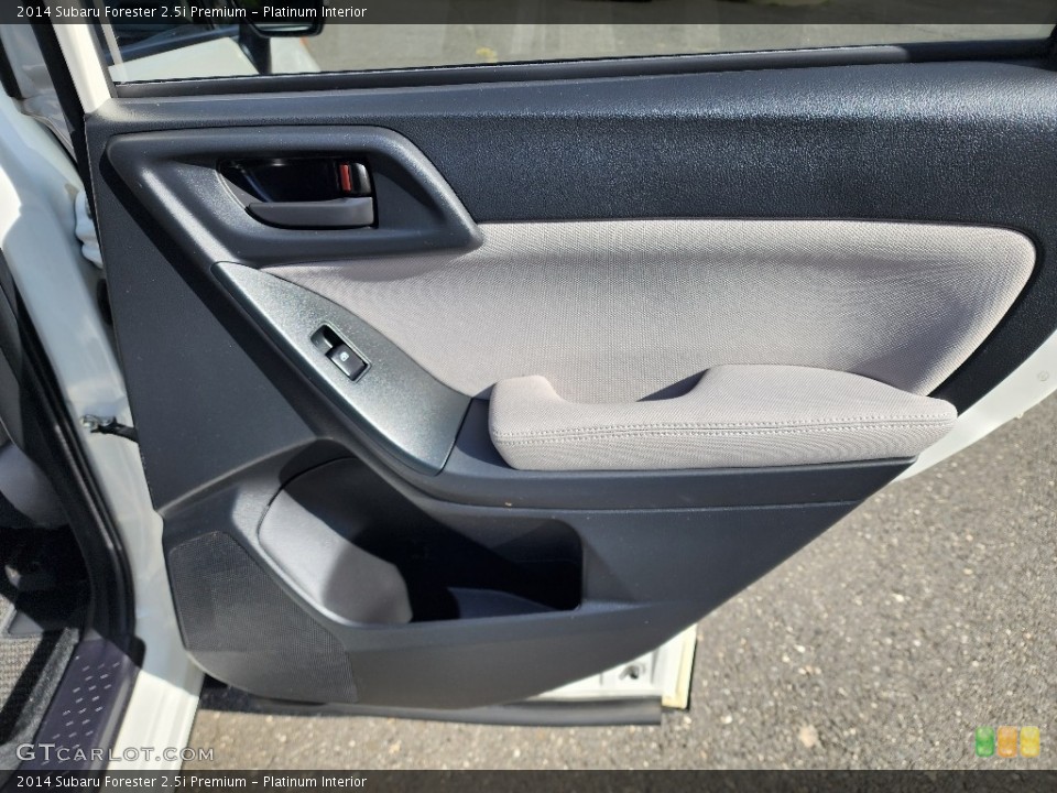 Platinum Interior Door Panel for the 2014 Subaru Forester 2.5i Premium #146561222