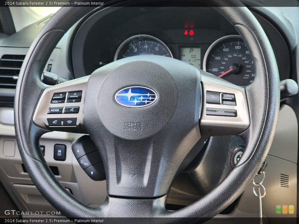 Platinum Interior Steering Wheel for the 2014 Subaru Forester 2.5i Premium #146561289