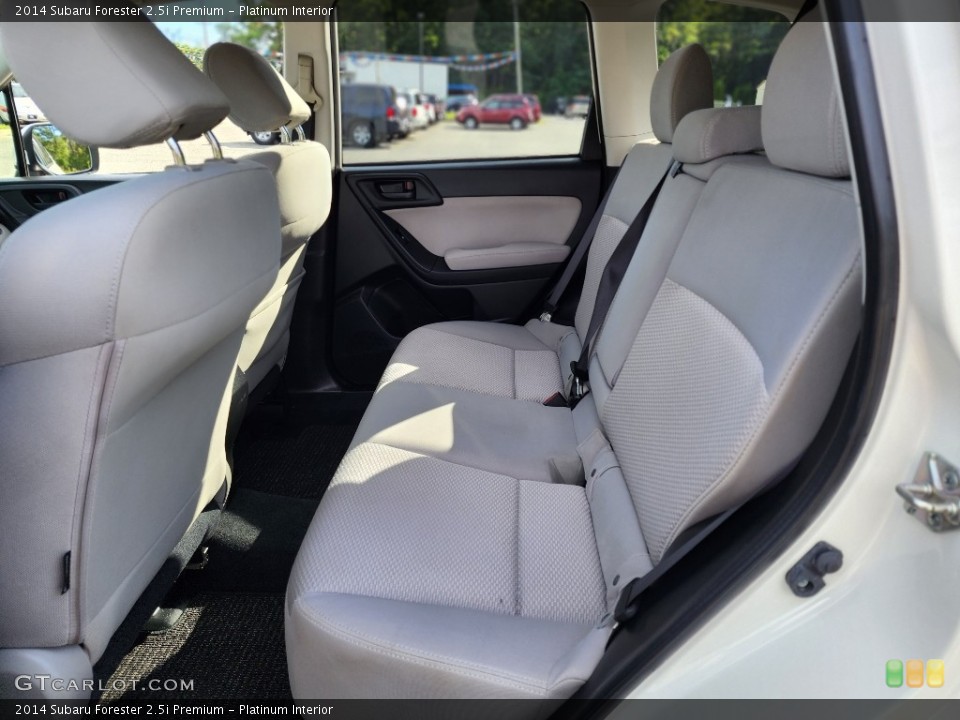 Platinum Interior Rear Seat for the 2014 Subaru Forester 2.5i Premium #146561453