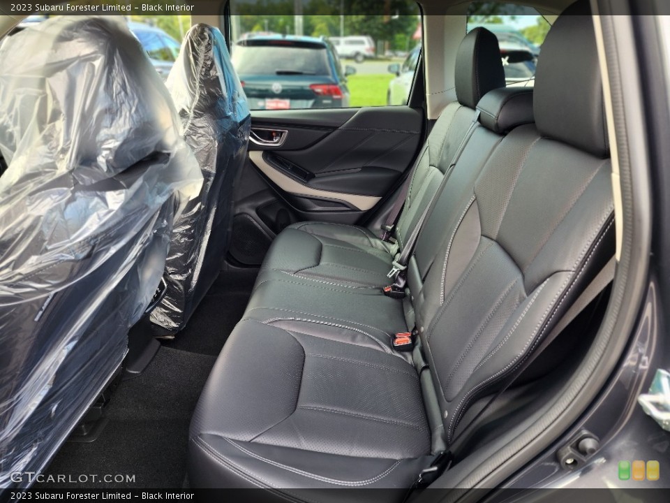 Black Interior Rear Seat for the 2023 Subaru Forester Limited #146561981