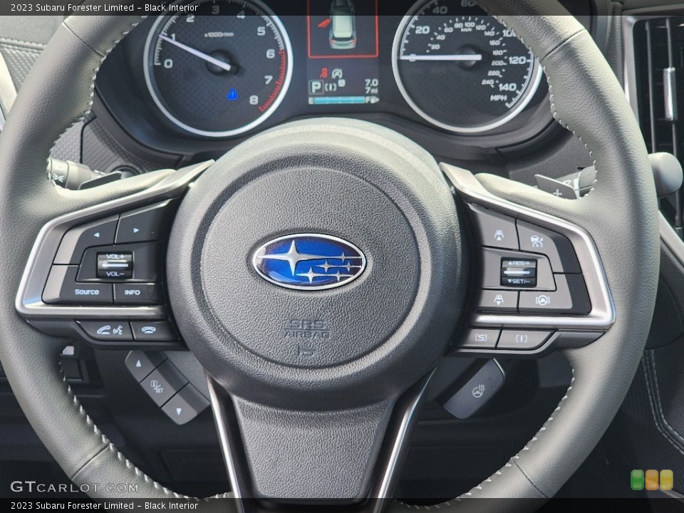 Black Interior Steering Wheel for the 2023 Subaru Forester Limited #146562063