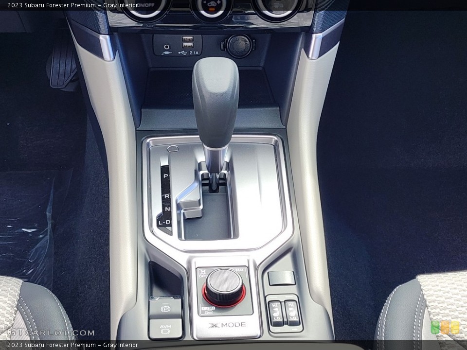 Gray Interior Transmission for the 2023 Subaru Forester Premium #146562204